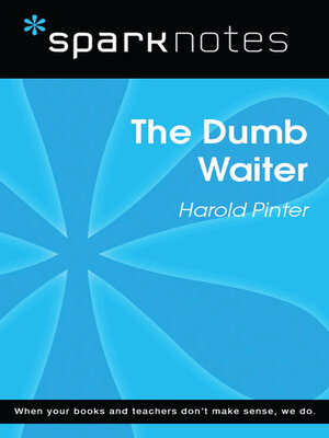 cover image of The Dumb Waiter (SparkNotes Literature Guide)